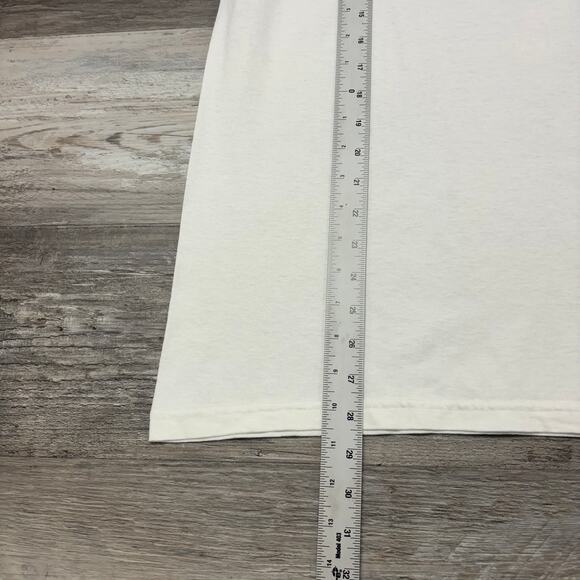 Vintage 90s Yikes! Barnes & Noble College Booksellers White Mens XL Promo Tee - Picture 6 of 7